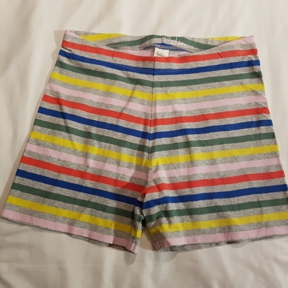 Mini Boden striped shorts size 15/16 years